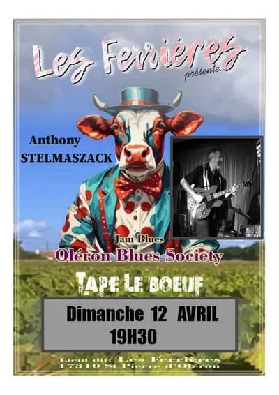 Jam Blues Oléron blues Society et Anthony Stelmaszack 🔥