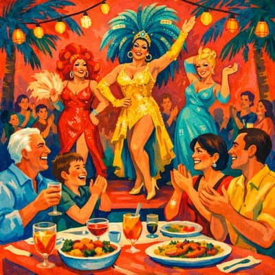 Dîner de Famille & Drag Show au Cocotier