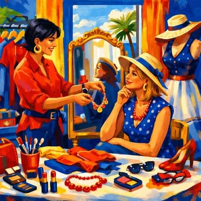 Atelier conseils relooking à La Marie Galante à Sauzelle