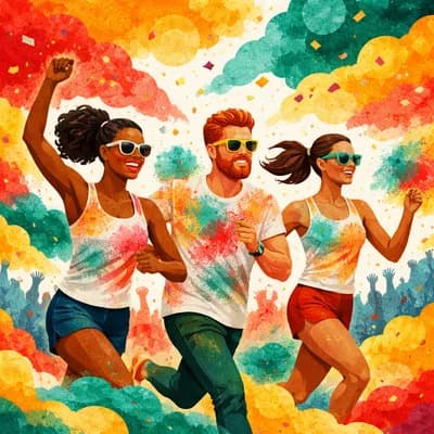 Color Run Bourcefranc 2ème Édition