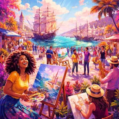 Du port d'hier aux artistes d'aujourd'hui