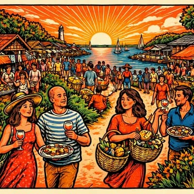 Marche gourmande à Bourcefranc
