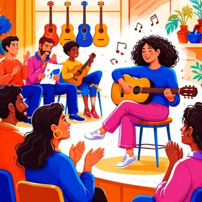 Audition évaluation des classes de guitare