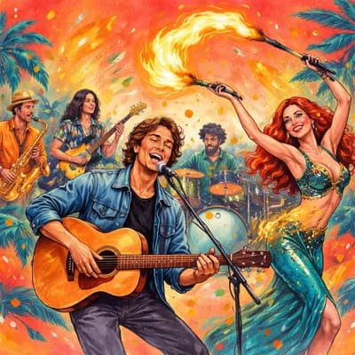 Concert : Hommage à Francis Cabrel et reprises festives avec The Twelve O’Clock Cover & Seilla, performeur feu