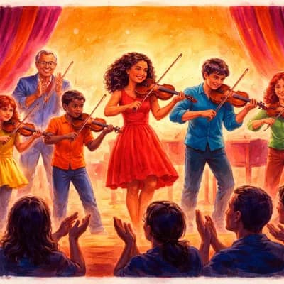 Audition évaluation des classes de violon et alto