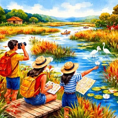 Lecture de paysage sur le marais de Pousseau