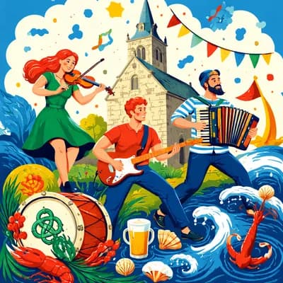 Concert Rock and Folk Celtico Maritime au profit de la rénovation de l’Église Saint-Étienne