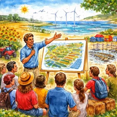 Conférence Serge Zaka - Quel futur agricole sur Oléron ?
