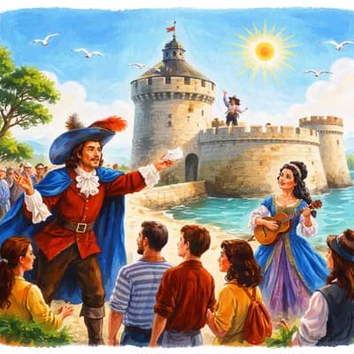 Visite matinale théâtralisée et contée à Fort Louvois