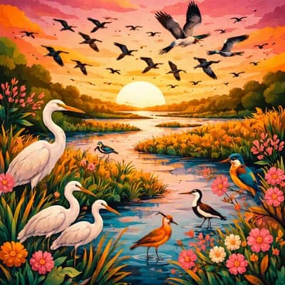Le retour des migrateurs - Le Marais aux Oiseaux