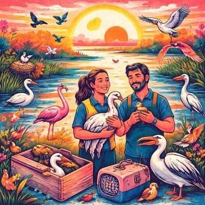 Sos oiseaux en détresse - Le Marais aux Oiseaux