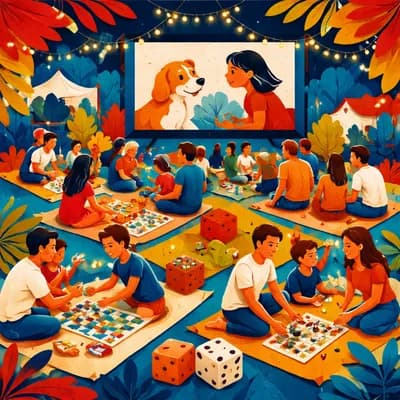 CREA - CINEphémère cinéma en plein air : Film tous publics/ Jeune public (à préciser ultérieurement), précédé d'animations autour de jeux de société . En partenariat avec la Ludothèque de Saint-Georges de Didonne.