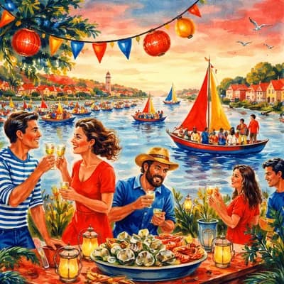 Remontée de la Seudre - Soirée d'ouverture