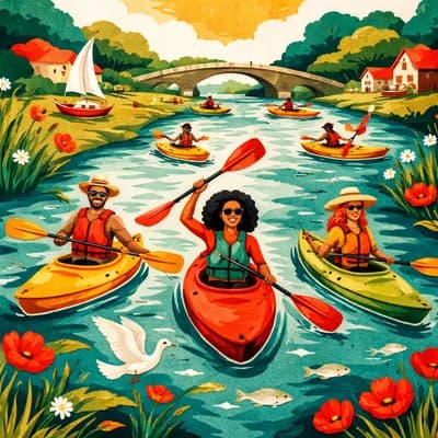 Remontée de la Seudre 2026 - Randonnée Kayak