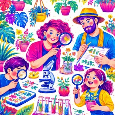 Visite-atelier en famille : Dans la peau d’un botaniste