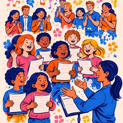 🍀 Chant choral enfant Caravox : audition, répétition, atelier public de chœur en mouvement