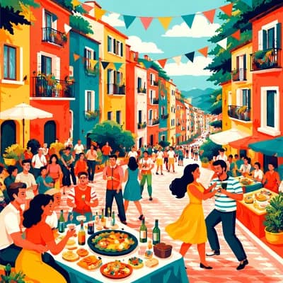 fête des voisins à la grande côte