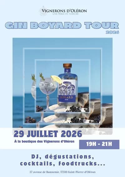Gin Boyard Tour 🥂
