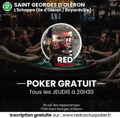 Poker : tournoi gratuit à L'echoppe