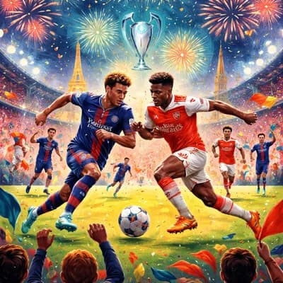 finale ligue des champions Psg vs arsenal