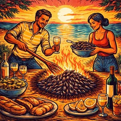 Éclade de moules