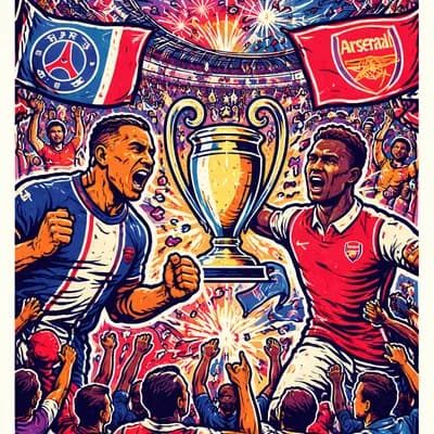 Finale Ligue des Champions – Psg vs Arsenal ⚽🏆