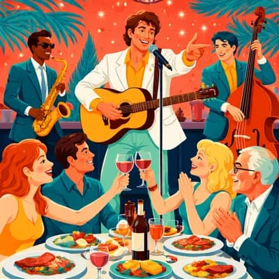 Dîner concert spécial Joe Dassin avec Franck LORENZO
