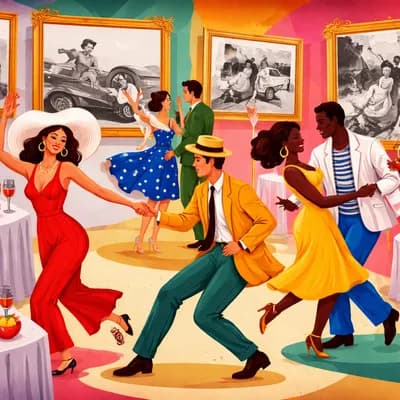 Visite dansée de l’exposition Lartigue En villégiature