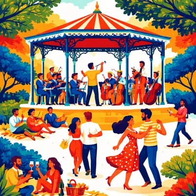 Concert au kiosque avec la Philharmonique oléronaise