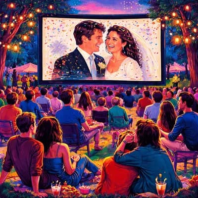 Cinéma en plein air - Quatre mariages et un enterrement
