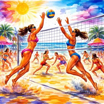 Tournoi de Beach volley
