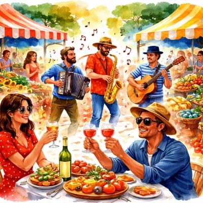 Les apéros musicaux du marché