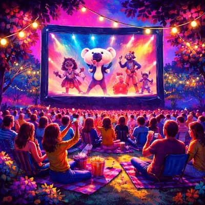 Cinéma en plein air - Tous en scène 2