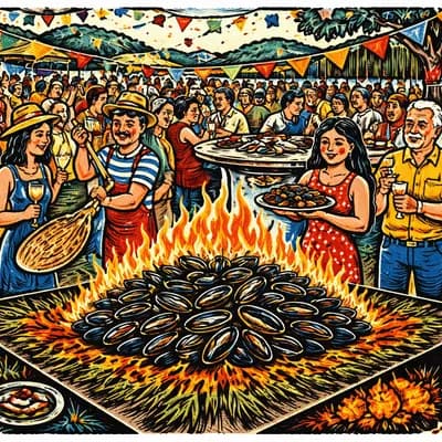 Eclade géante du comité des fêtes