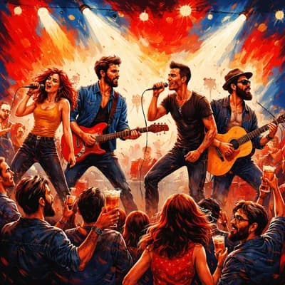 Soirée Rock — Poe.band & Kortes à La Binouz'rit