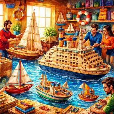 Atelier KAPLA® - Bateaux et Paquebots