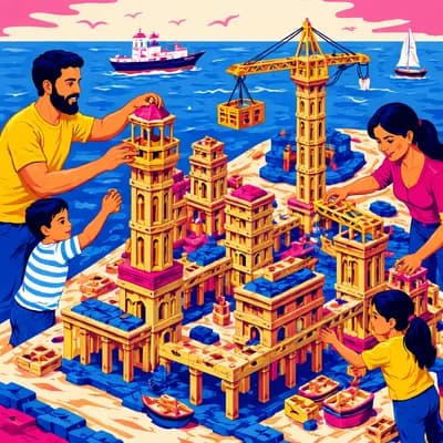 Atelier famille KAPLA® - Ville portuaire