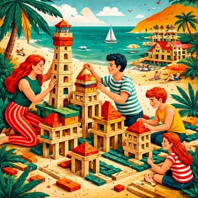 Atelier famille KAPLA® - Ville balnéaire