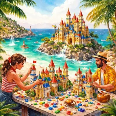 Atelier LEGO® - Châteaux de bord de mer
