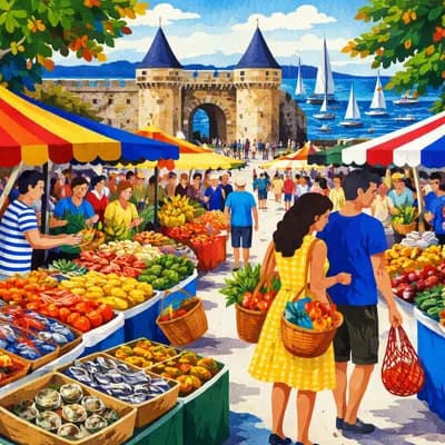 Marche du Chateau D'oleron