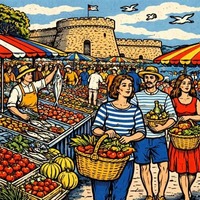 Marche du chateau d'oleron