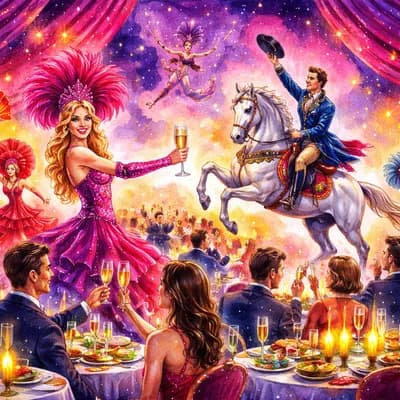 Repas Spectacle & Grand Show Équestre au Zagal Cabaret
