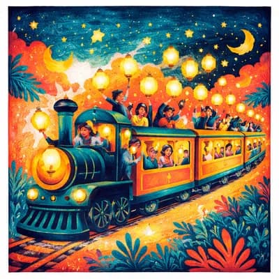 Train des loupiotes
