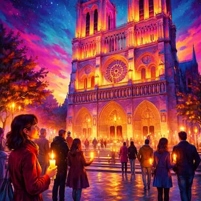 Visite - L’église Notre-Dame à la bougie
