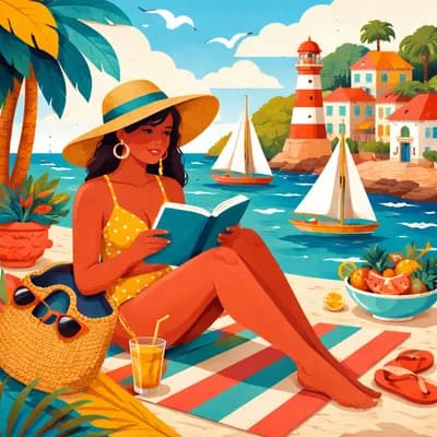Lecture au port