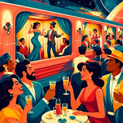 Soirée théâtre au train