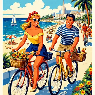 Visite à vélo - Royan’ 50 à vélo