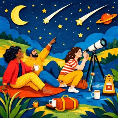 Soirée observation du ciel étoilé