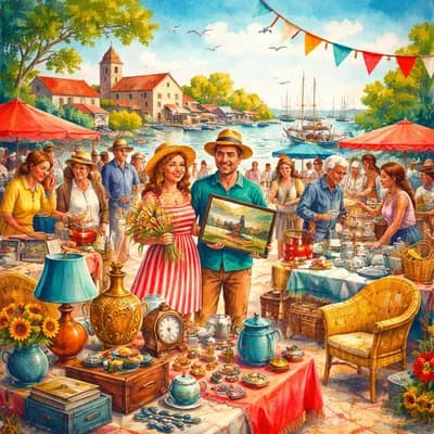 Brocante et vide-greniers de d’Art et Tradition en pays de Seudre (ATPS)