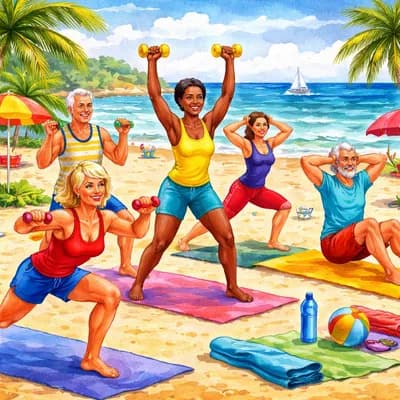 Atout plage - Gym douce / Renforcement musculaire